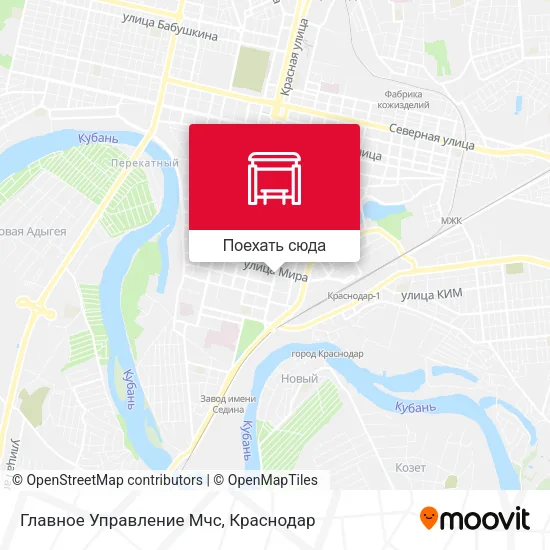 Карта Главное Управление Мчс