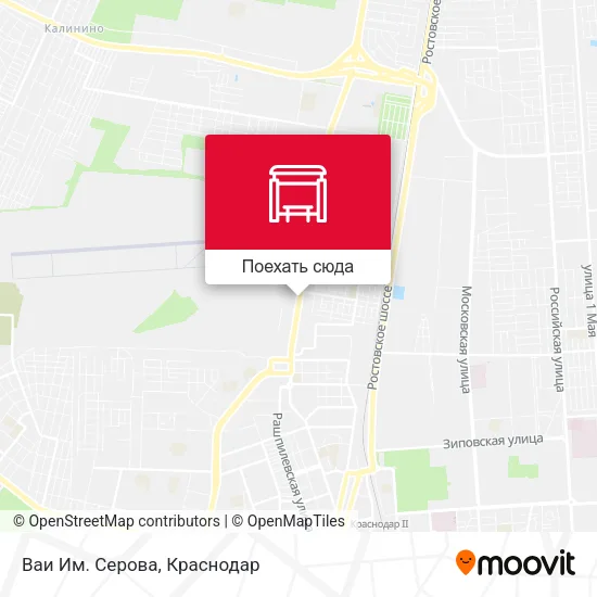Карта Ваи Им. Серова