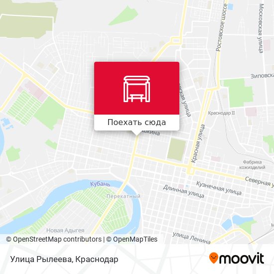 Карта Улица Рылеева