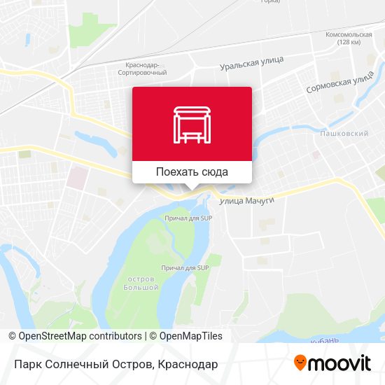Карта Парк Солнечный Остров
