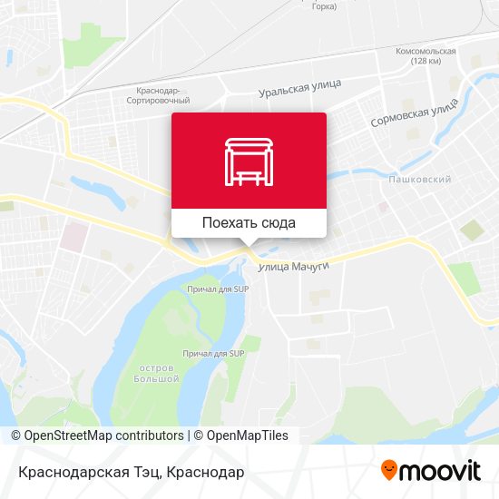 Карта Краснодарская Тэц