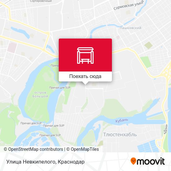 Карта Улица Невкипелого