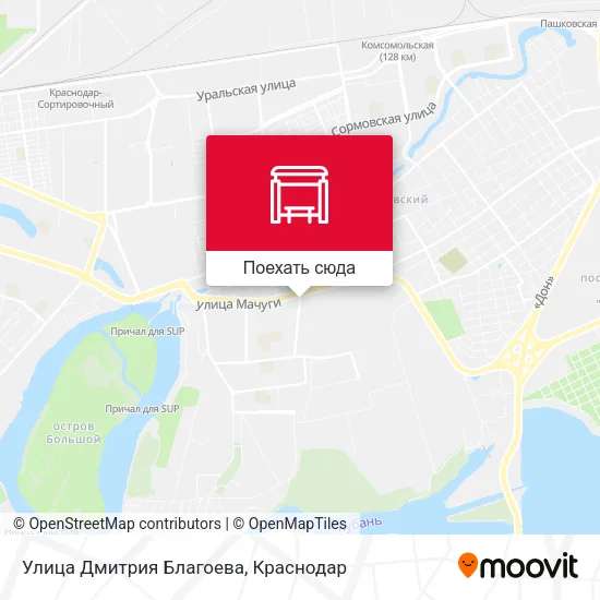 Карта Улица Дмитрия Благоева