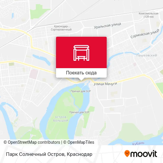 Карта Парк Солнечный Остров