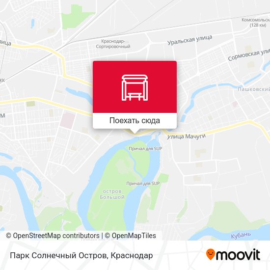 Карта Парк Солнечный Остров