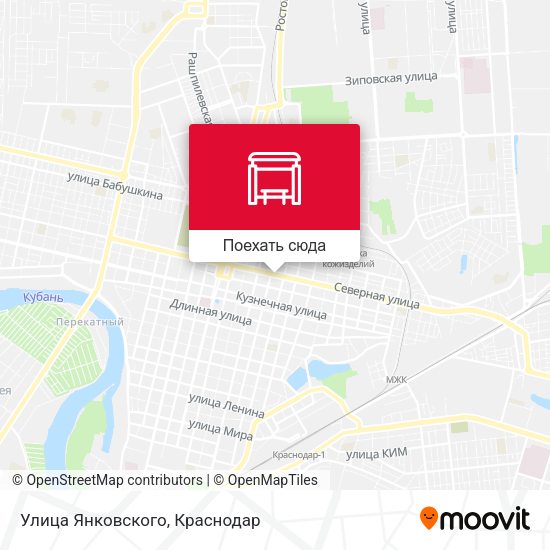 Карта Улица Янковского