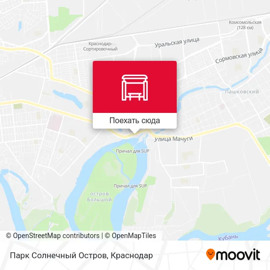 Карта Парк Солнечный Остров