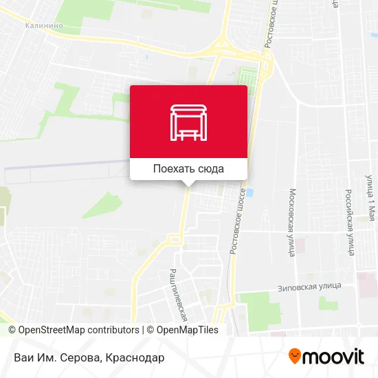 Карта Ваи Им. Серова
