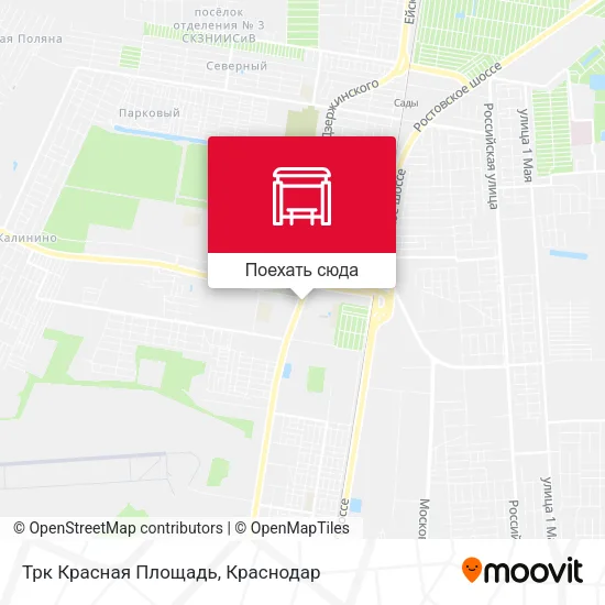 Карта Трк Красная Площадь