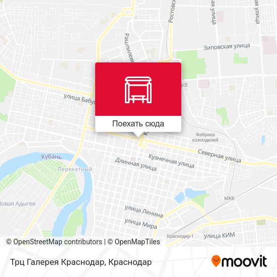 Карта Трц Галерея Краснодар