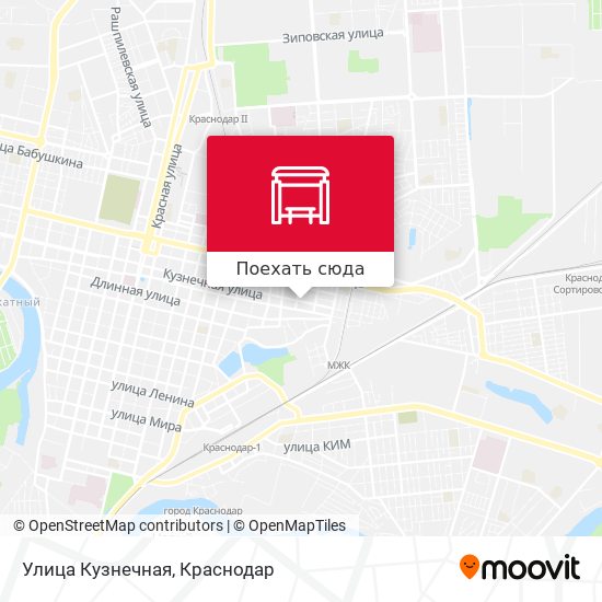 Карта Улица Кузнечная