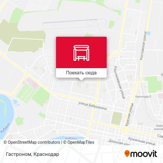 Карта Гастроном