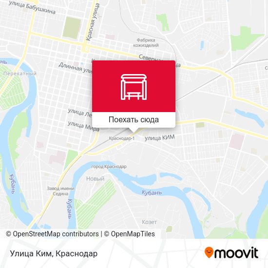 Карта Улица Ким