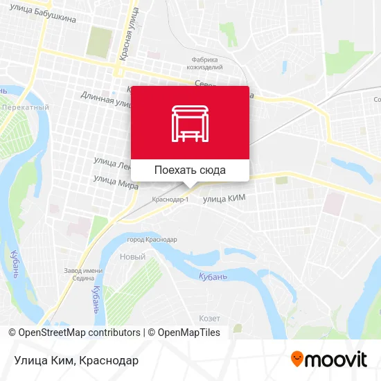 Карта Улица Ким