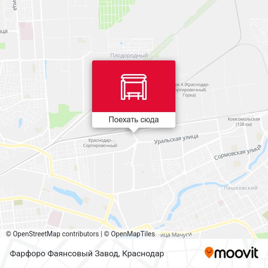 Карта Фарфоро Фаянсовый Завод