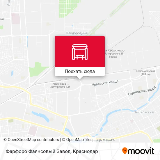 Карта Фарфоро Фаянсовый Завод