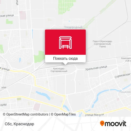 Карта Сбс