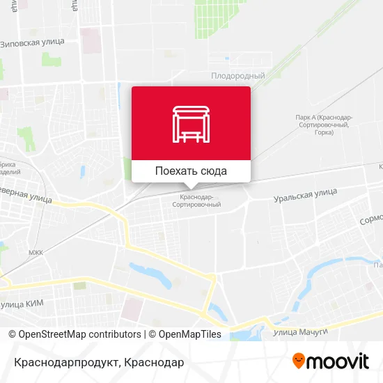 Карта Краснодарпродукт