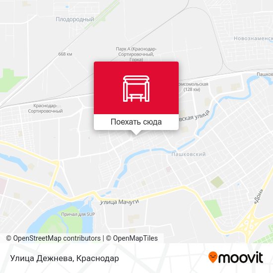 Карта Улица Дежнева