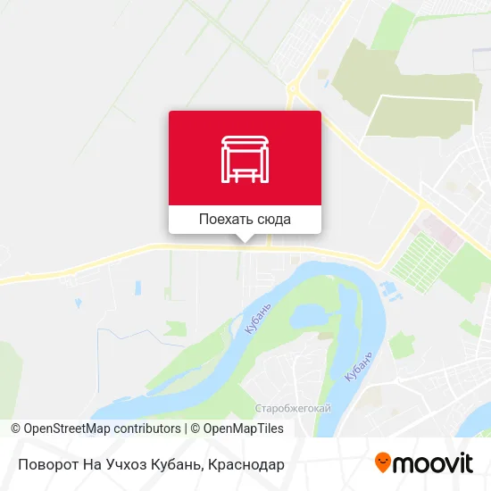 Карта Поворот На Учхоз Кубань