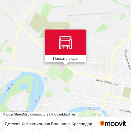 Карта Детская Инфекционная Больница