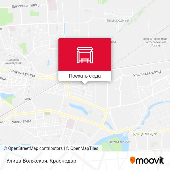 Карта Улица Волжская