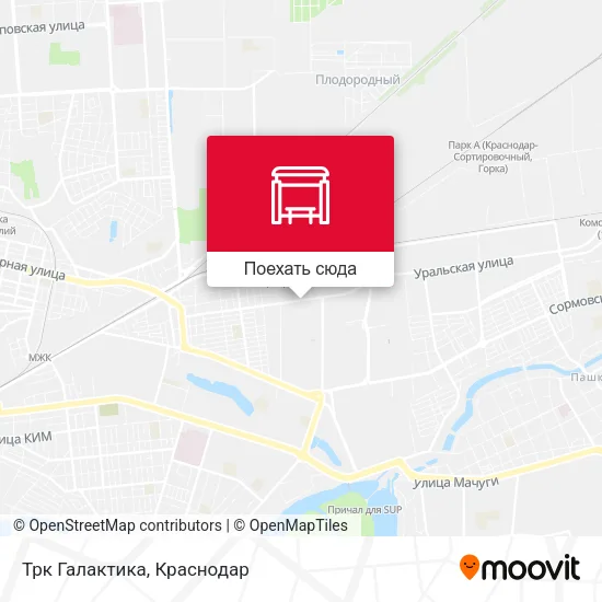 Карта Трк Галактика