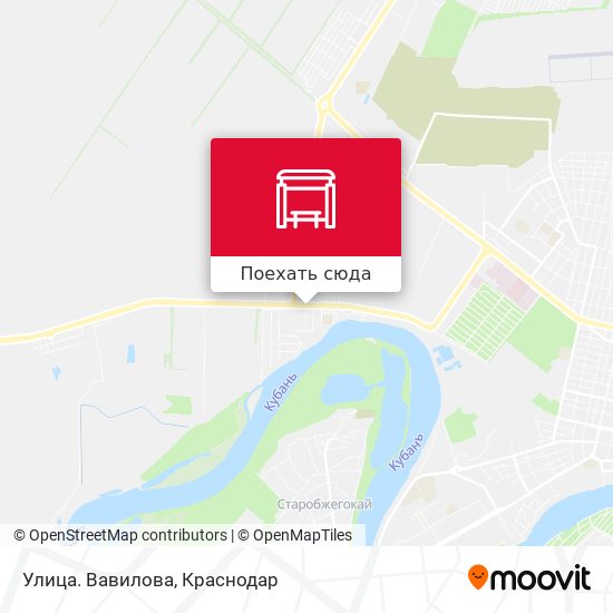 Карта Улица. Вавилова