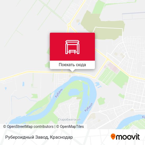 Карта Рубероидный Завод