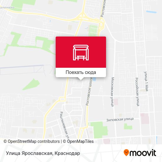 Карта Улица Ярославская