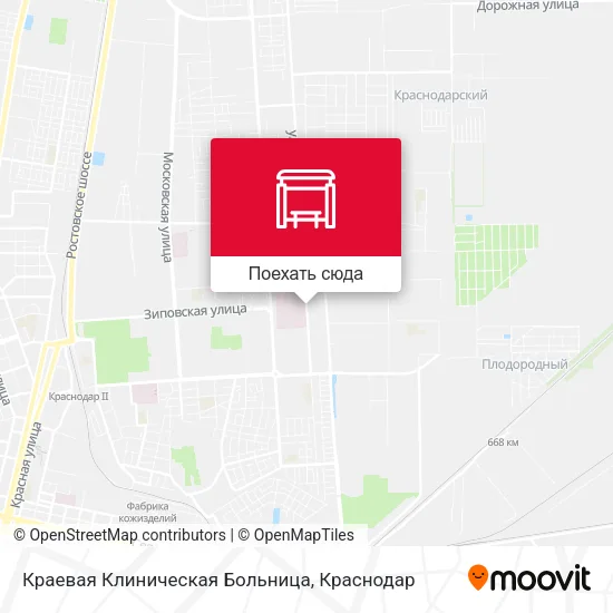 Карта Краевая Клиническая Больница