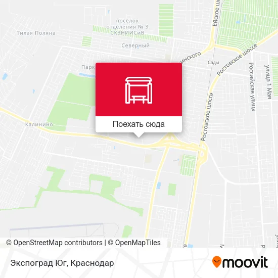 Карта Экспоград Юг