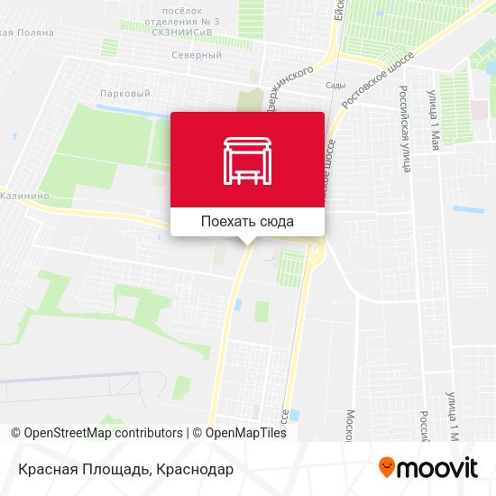 Карта Красная Площадь