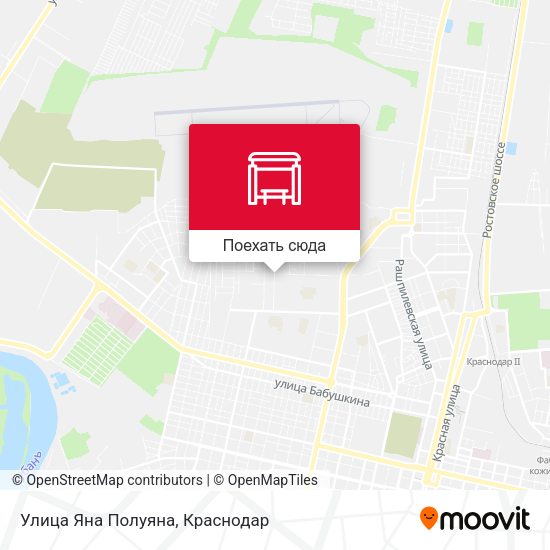 Карта Улица Яна Полуяна