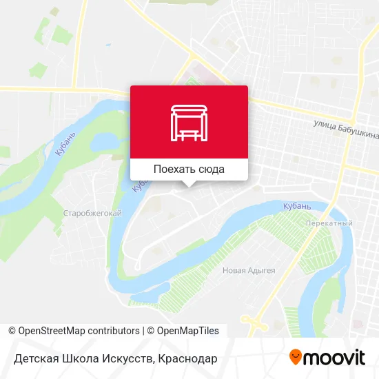 Карта Детская Школа Искусств