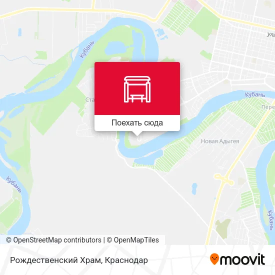 Карта Рождественский Храм