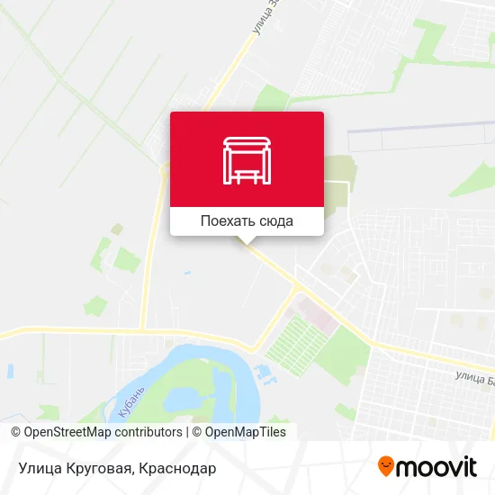 Карта Улица Круговая