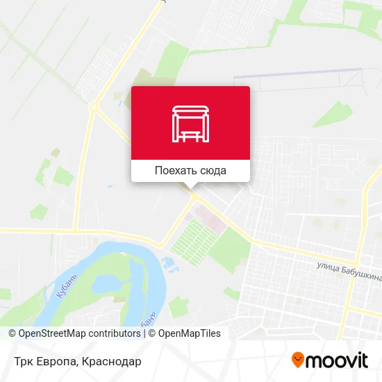 Карта Трк Европа