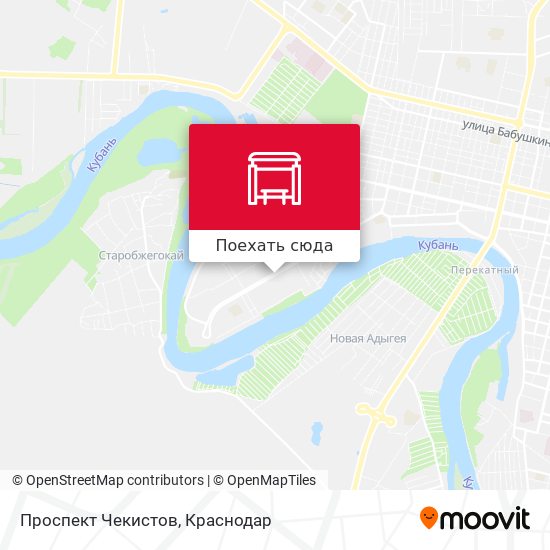 Карта Проспект Чекистов