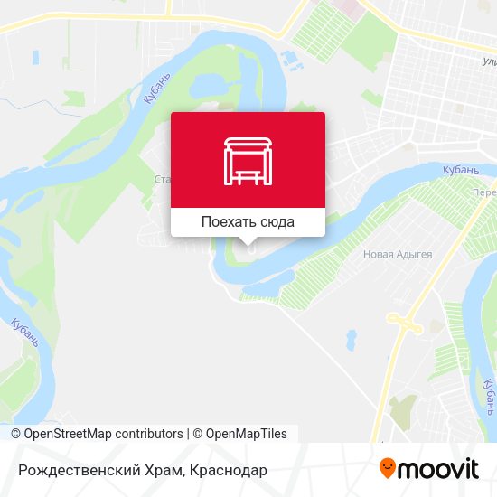 Карта Рождественский Храм