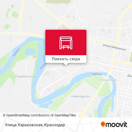 Карта Улица Харьковская