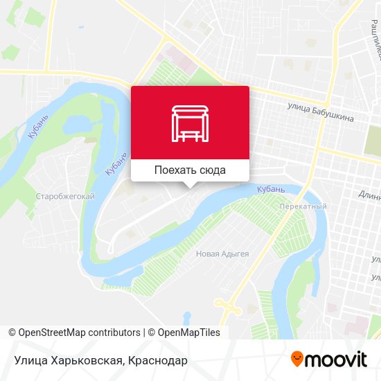 Карта Улица Харьковская