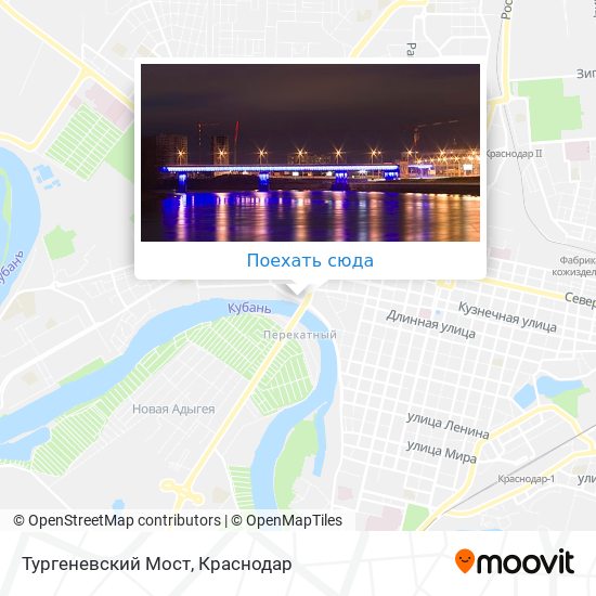 Карта Тургеневский Мост