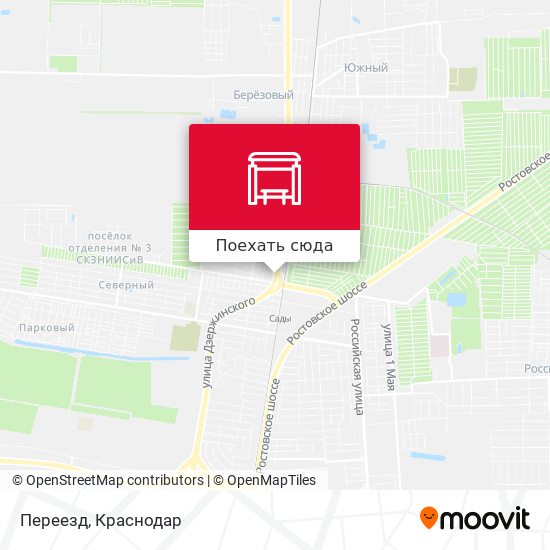 Карта Переезд