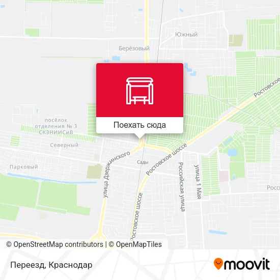 Карта Переезд