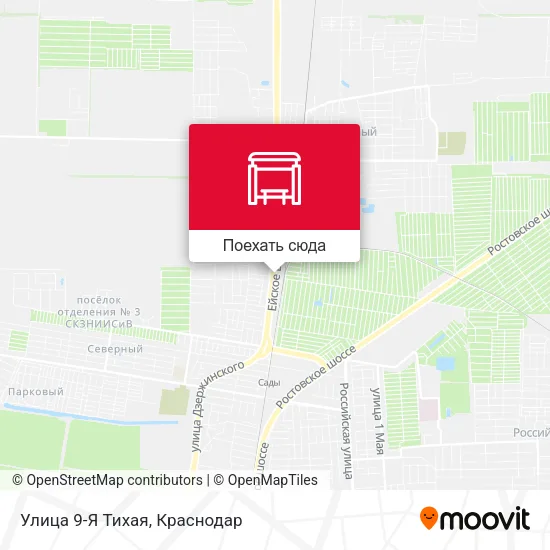 Карта Улица 9-Я Тихая