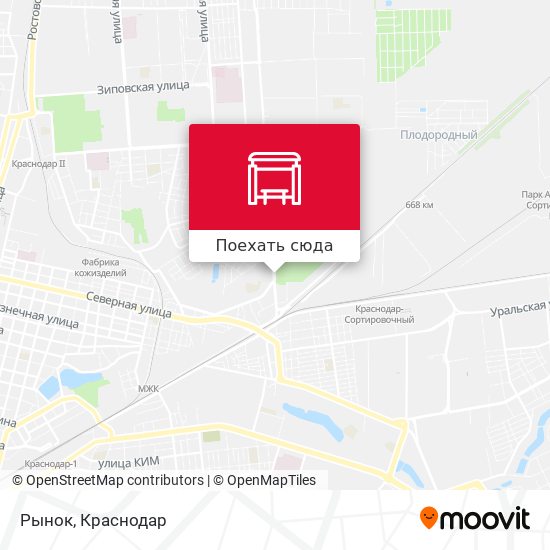 Карта Рынок