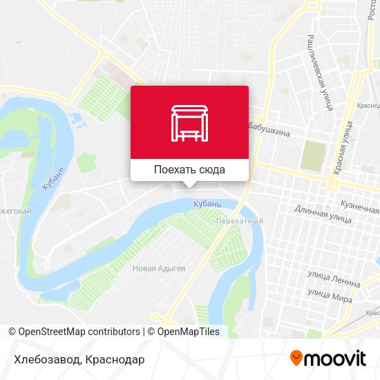 Карта Хлебозавод