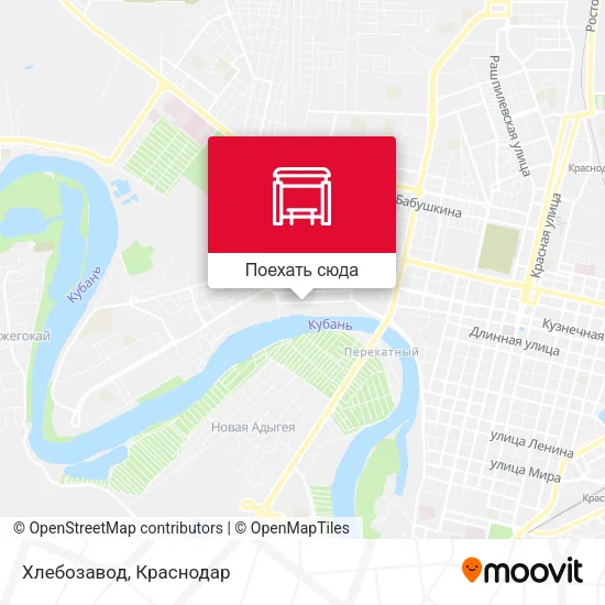 Карта Хлебозавод