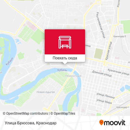 Карта Улица Брюсова